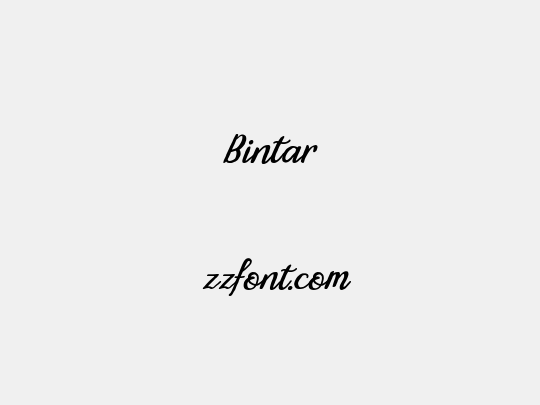 Bintar