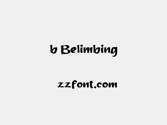 b Belimbing