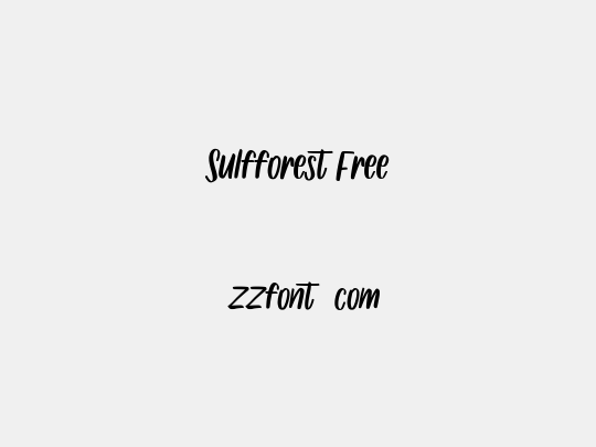 Sulfforest Free