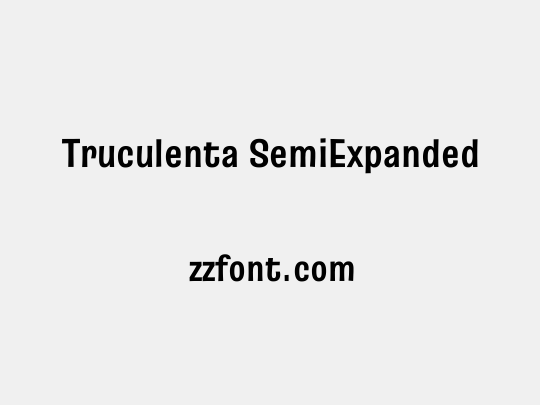 Truculenta SemiExpanded