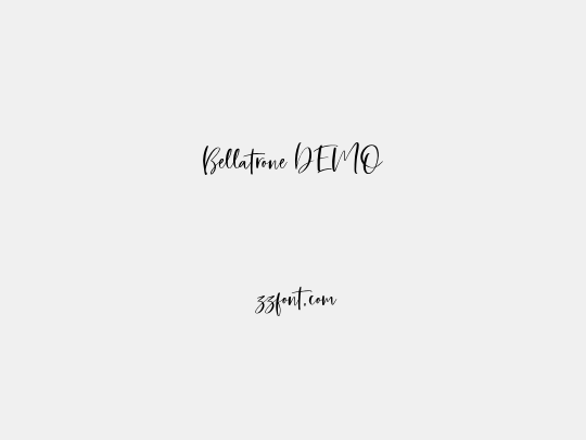 Bellatrone DEMO