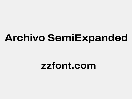 Archivo SemiExpanded