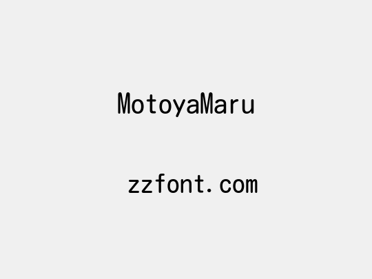 MotoyaMaru