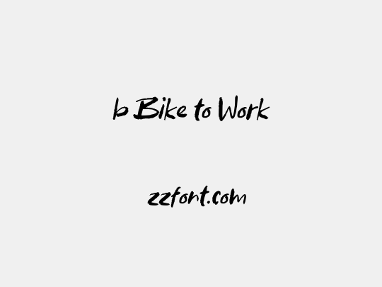 b Bike to Work