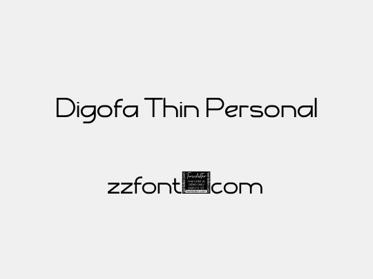 Digofa Thin Personal