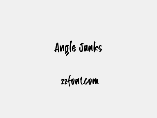 Angle Janks