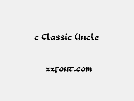 c Classic Uncle