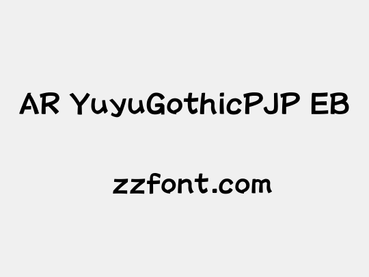 AR YuyuGothicPJP EB
