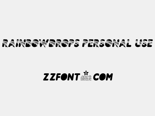 RAINBOWDROPS PERSONAL USE