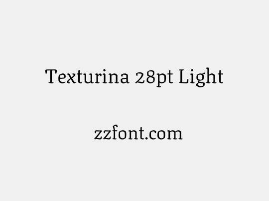 Texturina 28pt Light
