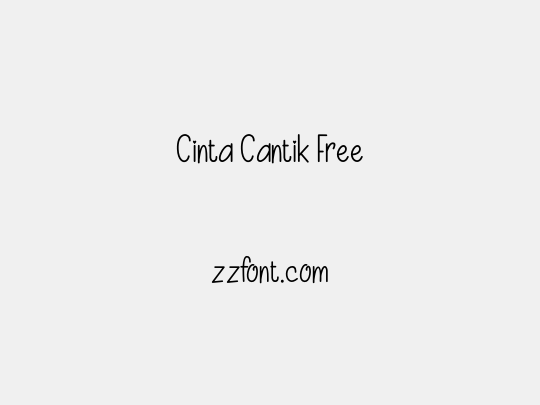 Cinta Cantik Free