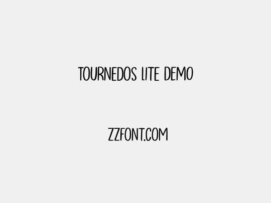 Tournedos Lite DEMO