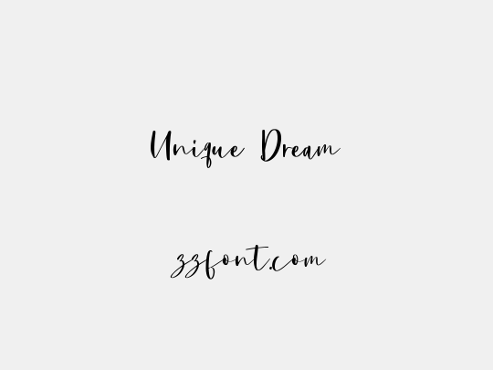 Unique Dream