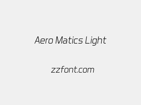 Aero Matics Light