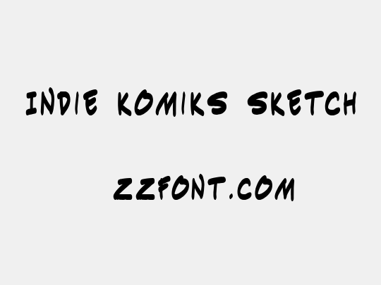 Indie Komiks Sketch