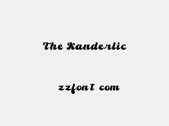 The Kanderlic