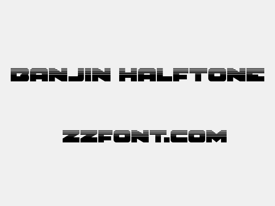 Banjin Halftone