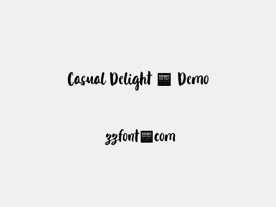 Casual Delight - Demo