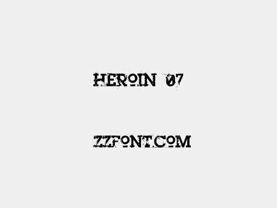 Heroin 07