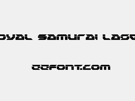 Royal Samurai Laser