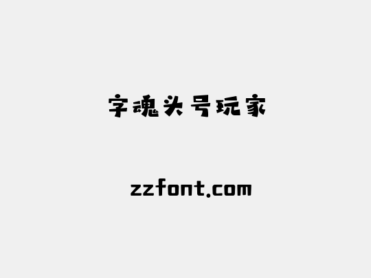 字魂头号玩家