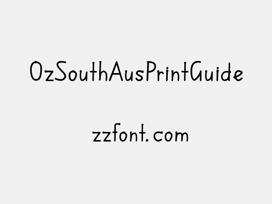 OzSouthAusPrintGuide