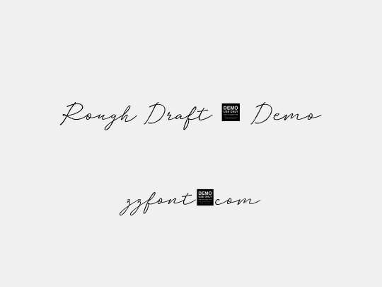 Rough Draft - Demo