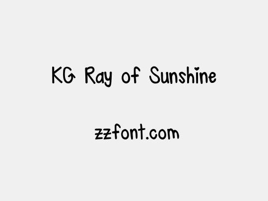 KG Ray of Sunshine