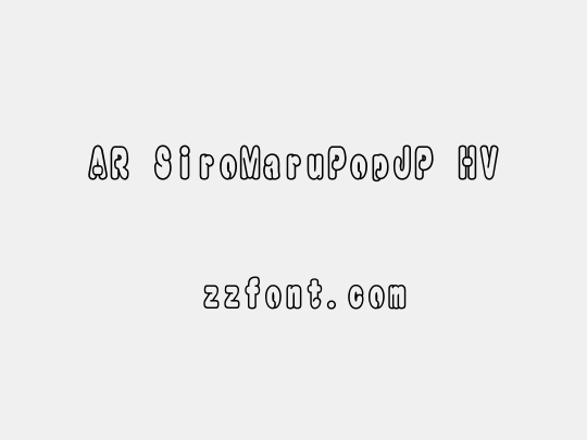 AR SiroMaruPopJP HV