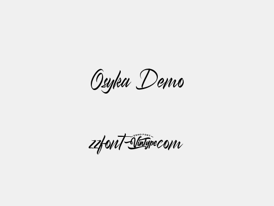 Osyka Demo