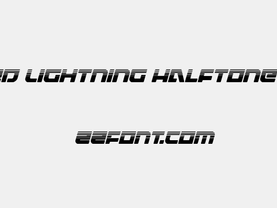 Armed Lightning Halftone Itali