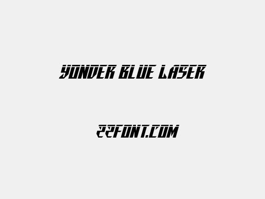 Yonder Blue Laser