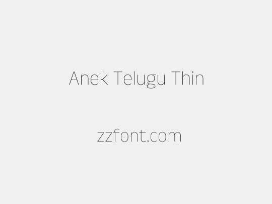 Anek Telugu Thin