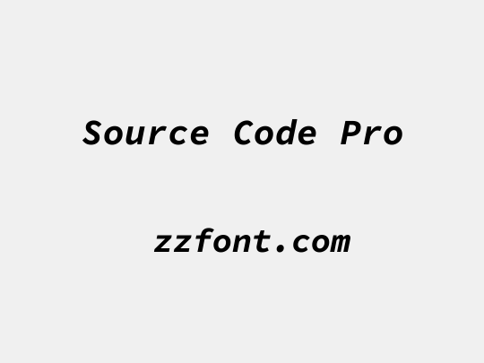 Source Code Pro