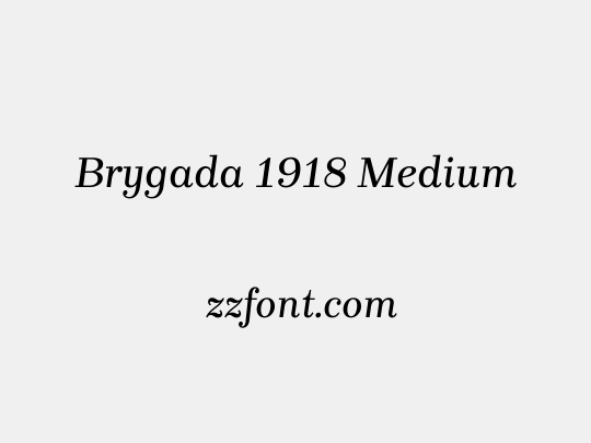 Brygada 1918 Medium