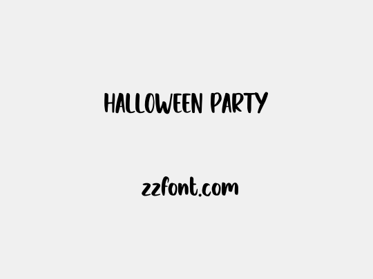 HALLOWEEN PARTY