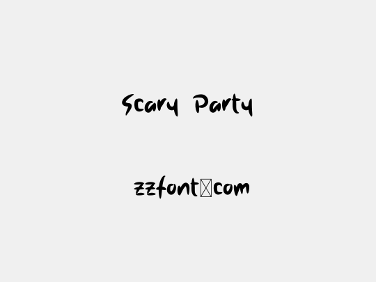 Scary  Party