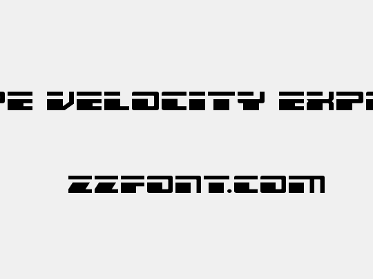 Escape Velocity Expanded