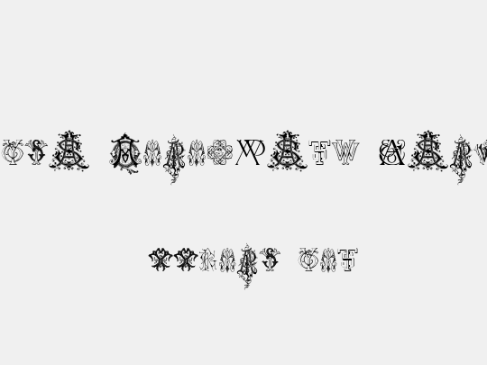 Intellecta Monograms Random Samples Nine