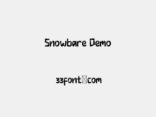 Snowbare Demo