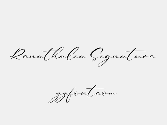 Renathalia Signature