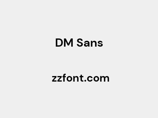 DM Sans