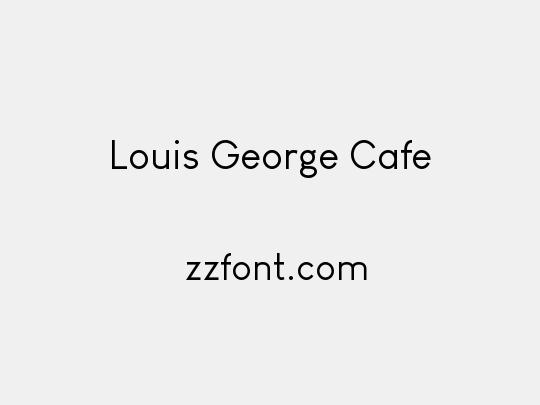 Louis George Cafe