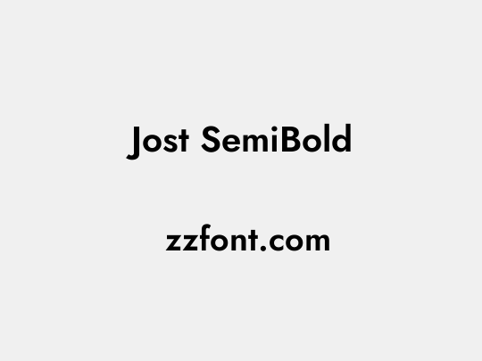 Jost SemiBold