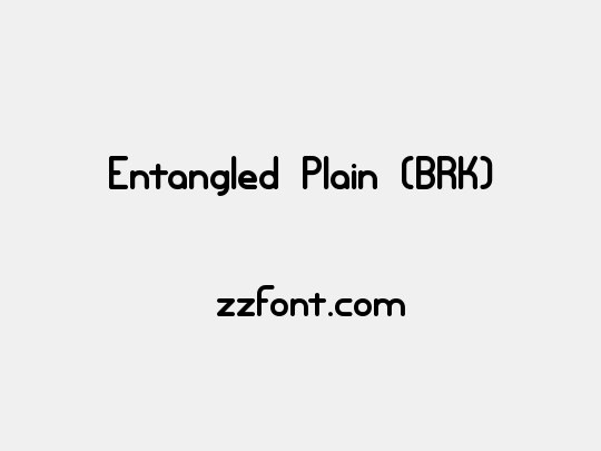 Entangled Plain (BRK)
