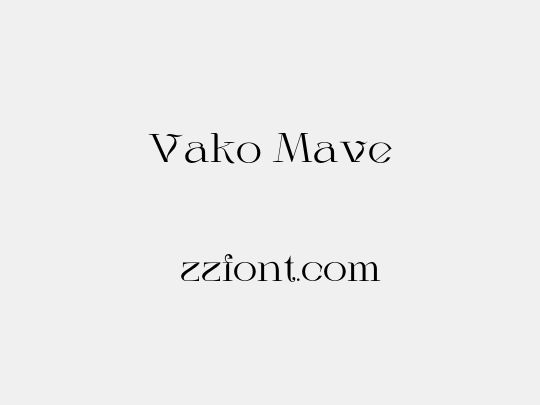 Vako Mave