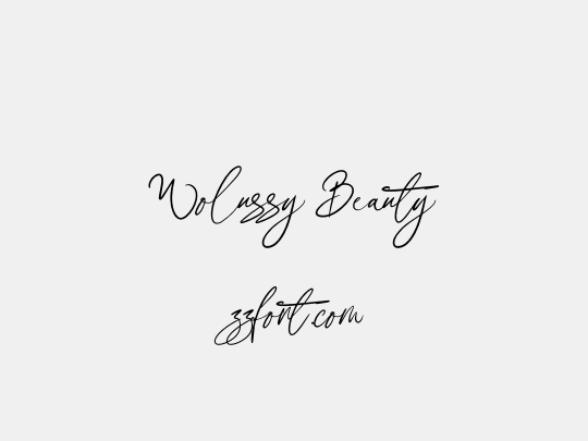 Wolussy Beauty