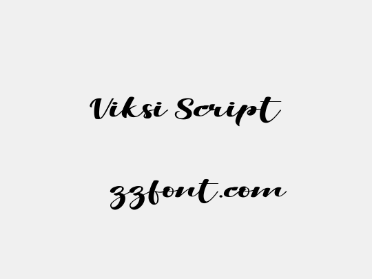 Viksi Script