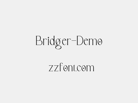 Bridger-Demo