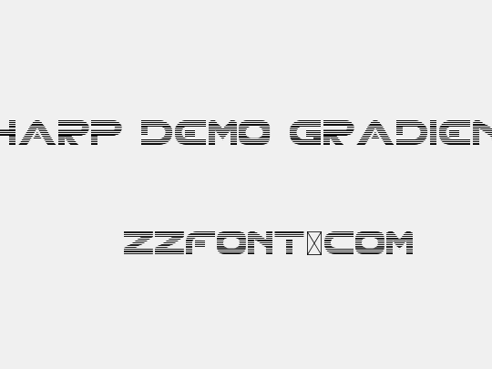XHARP Demo Gradient